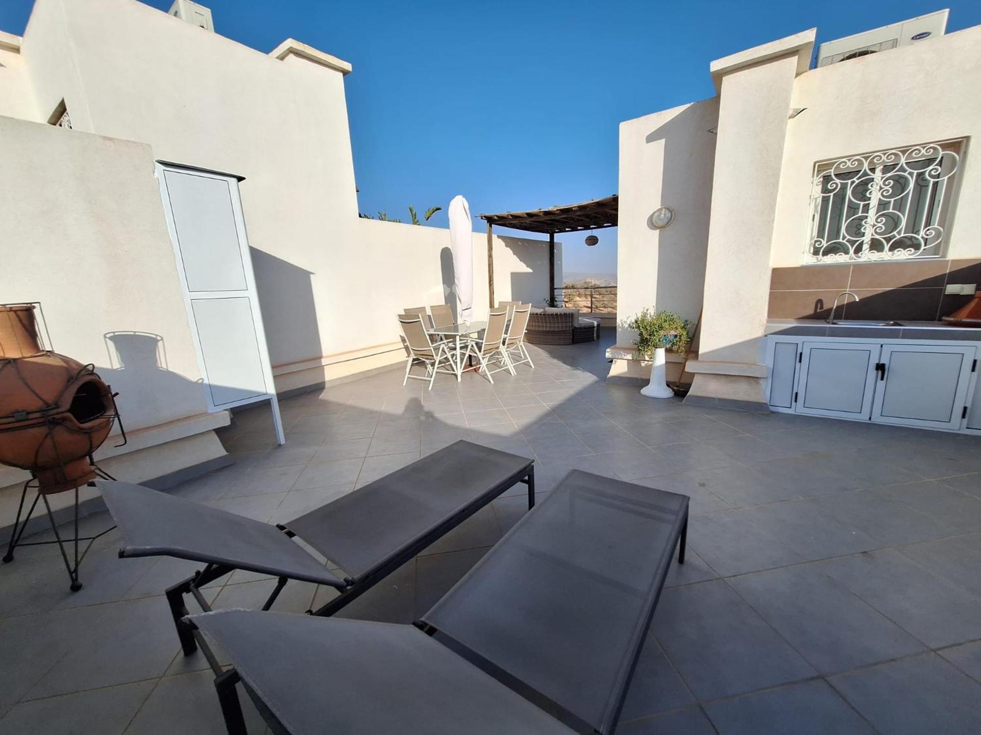 Duplex Taghazout Ocean With Pool & Fitness Apartment Exterior photo