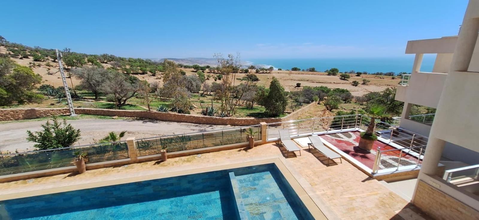 Duplex Taghazout Ocean With Pool & Fitness Apartment Exterior photo