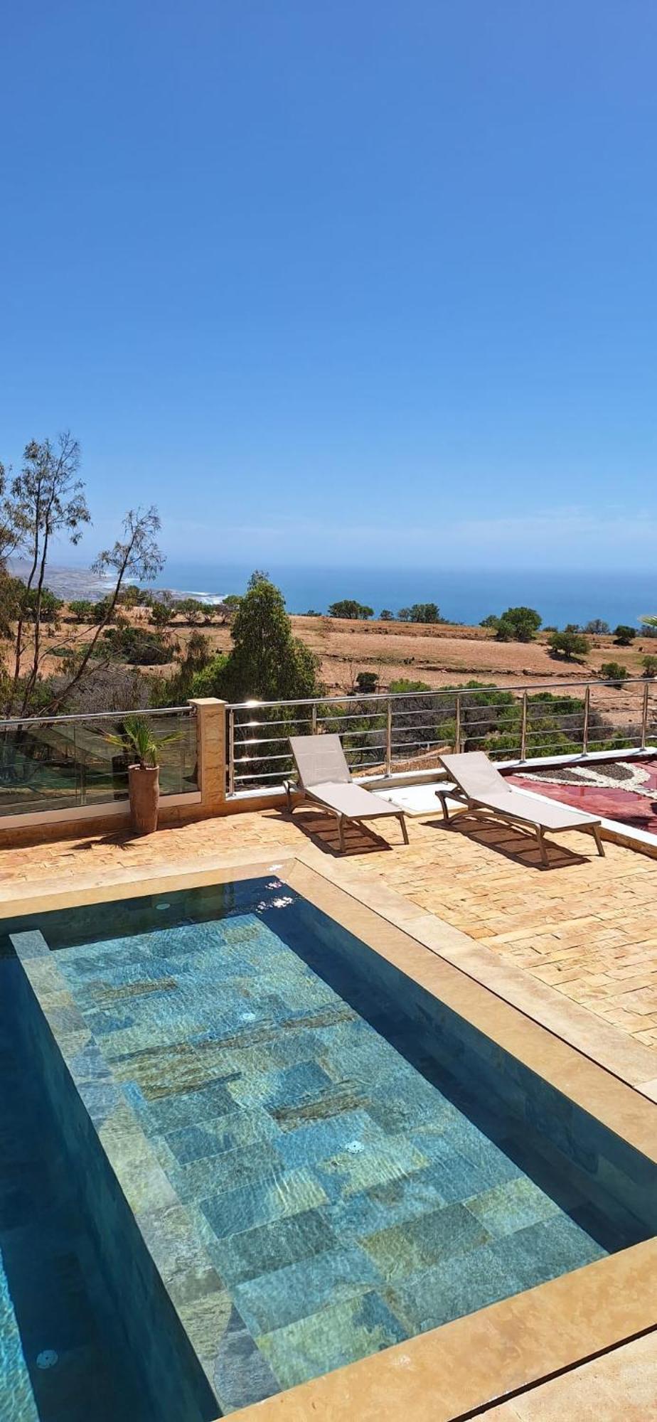 Duplex Taghazout Ocean With Pool & Fitness Apartment Exterior photo
