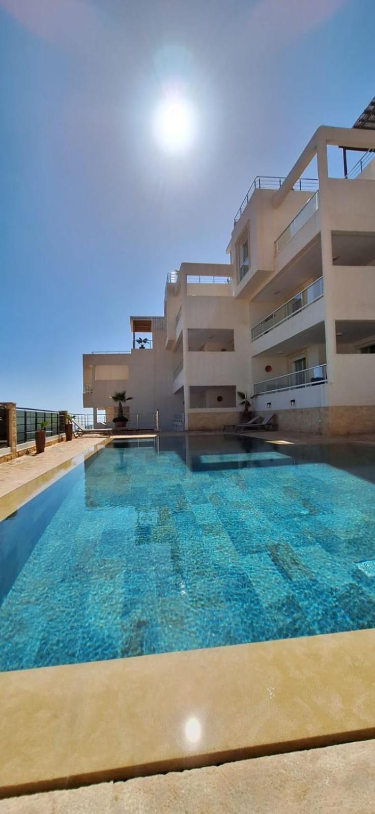 Duplex Taghazout Ocean With Pool & Fitness Apartment Exterior photo